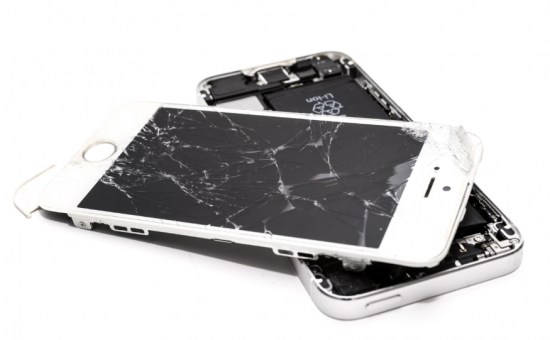Réparation téléphone portable écran cassé